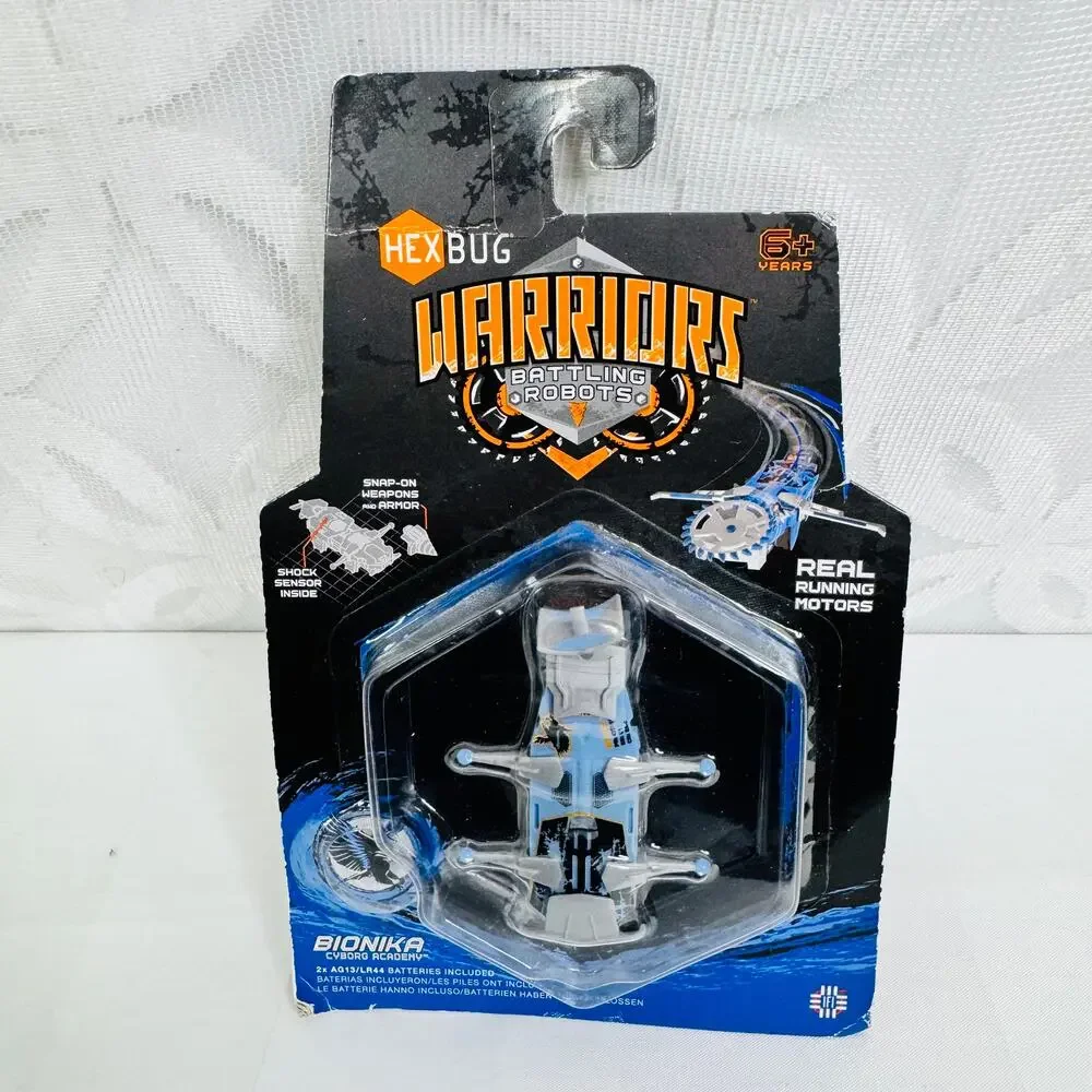 5 for‎ $25| HEXBUG Cyborg Academy Warriors battling robots BIONIKA S1-2C